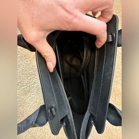 Rebecca Minkoff Micro Avery Tote Bag Black NWOT - Picture 6 of 13